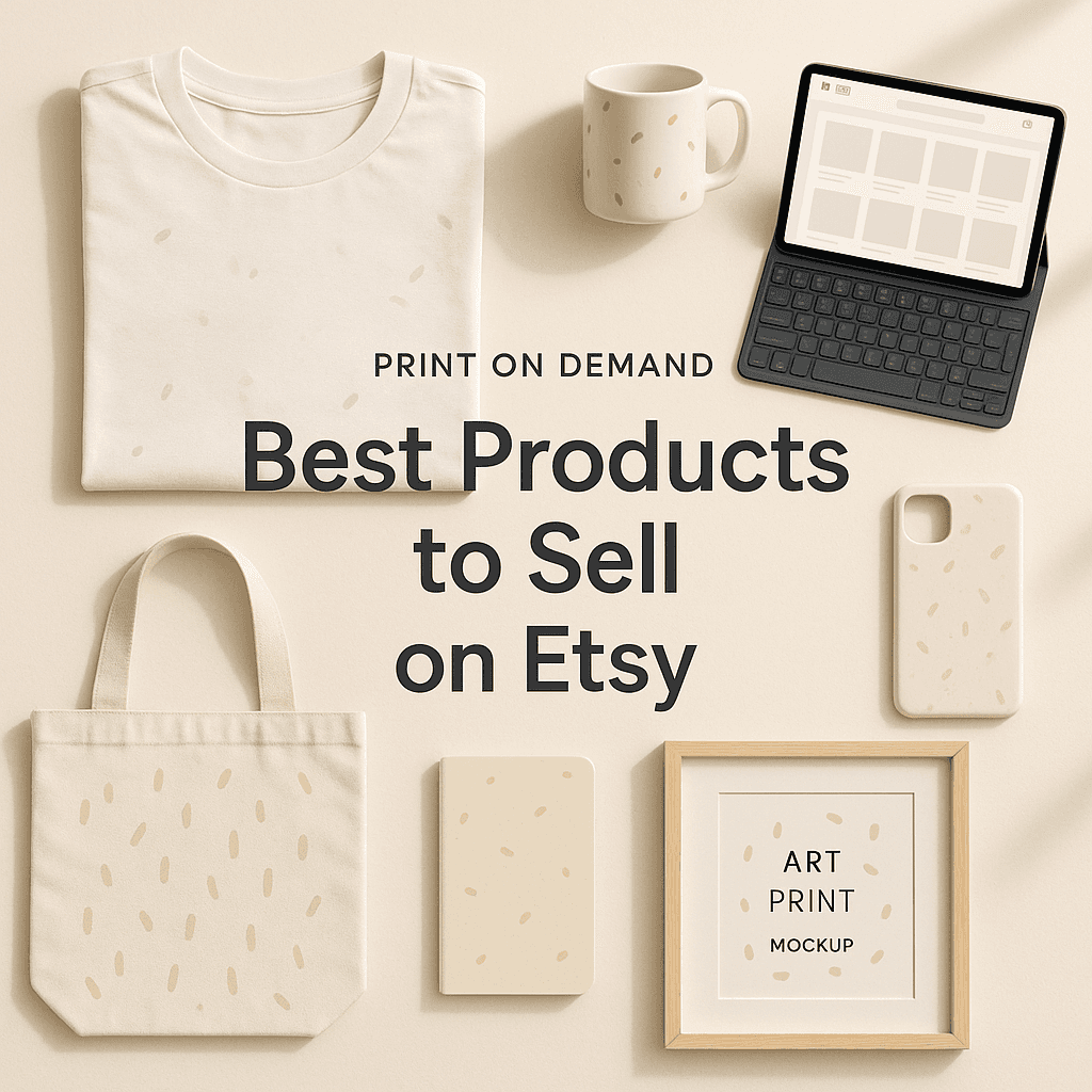 Best Print on Demand Products to Sell on Etsy