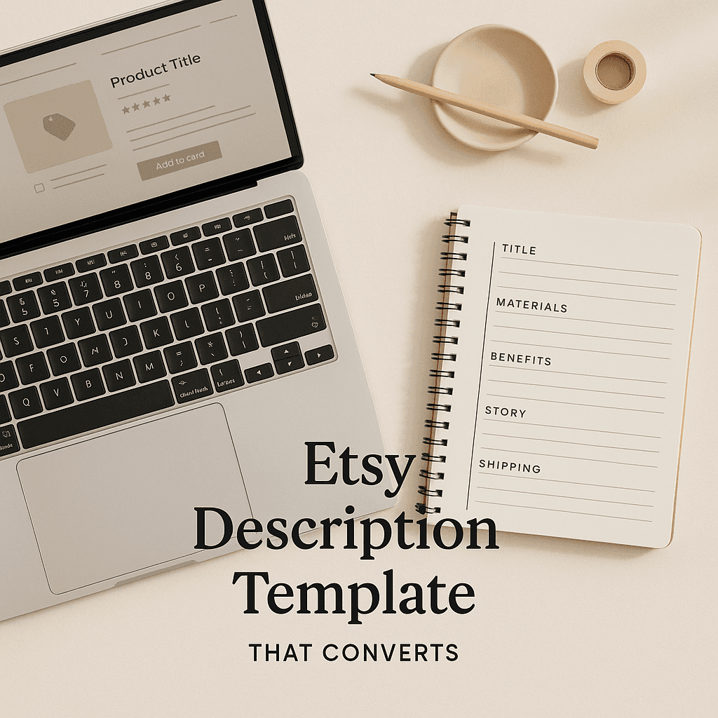 Etsy Description Template That Converts Cold Traffic