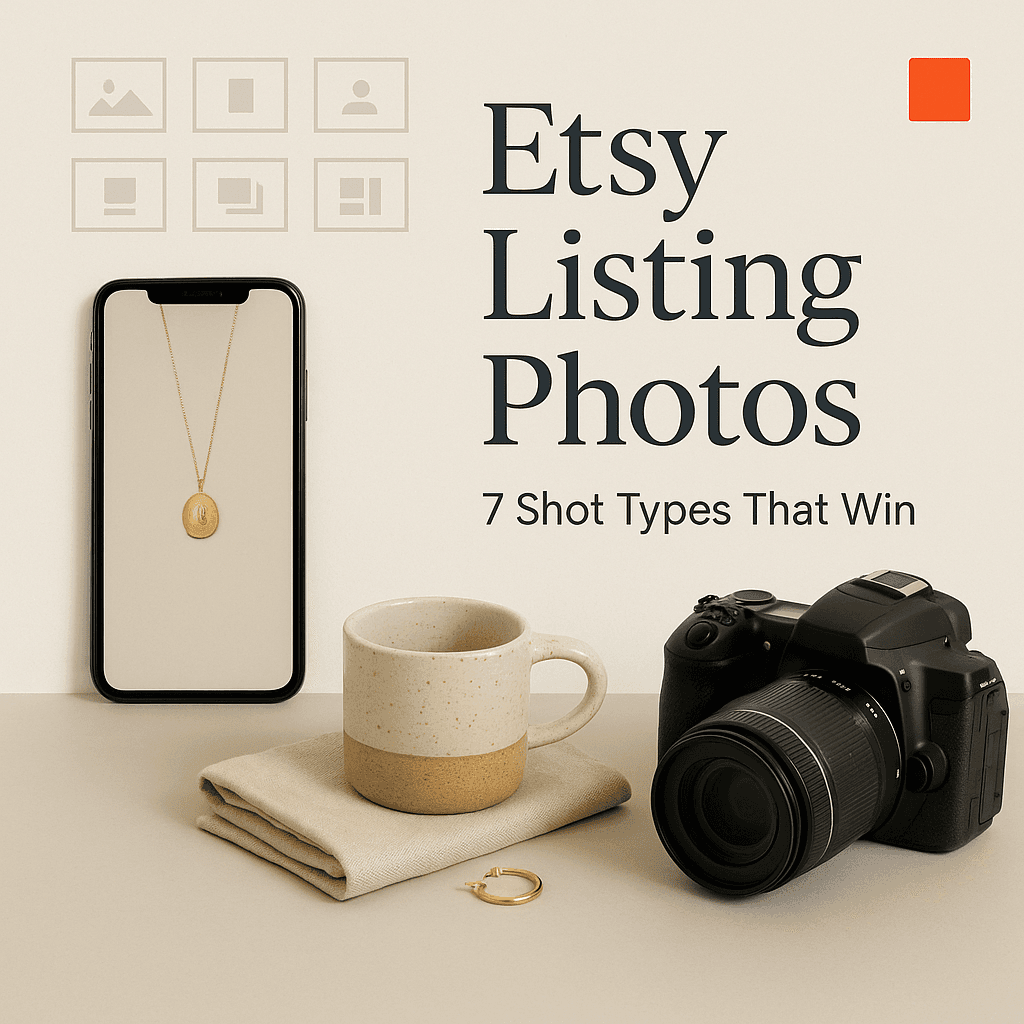 Etsy Listing Photos: 7 Shot Types That Win