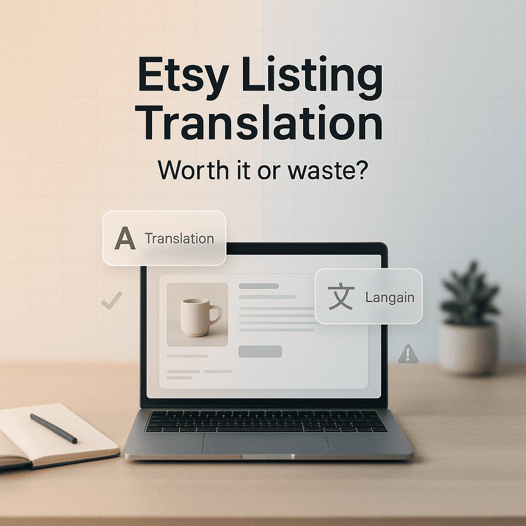 Etsy Listing Translation: Worth It or Waste?