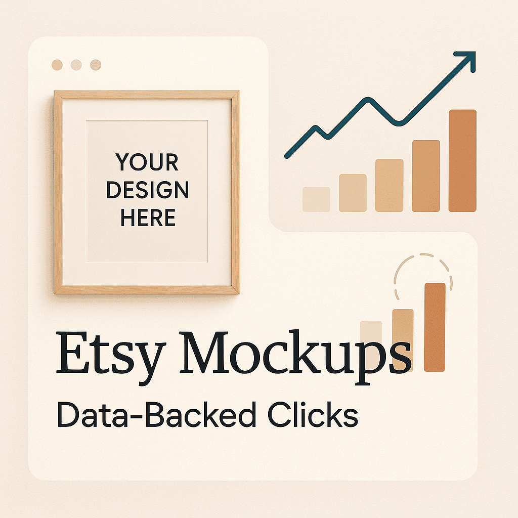 Etsy Mockups: What Increases Clicks (Data-Backed)