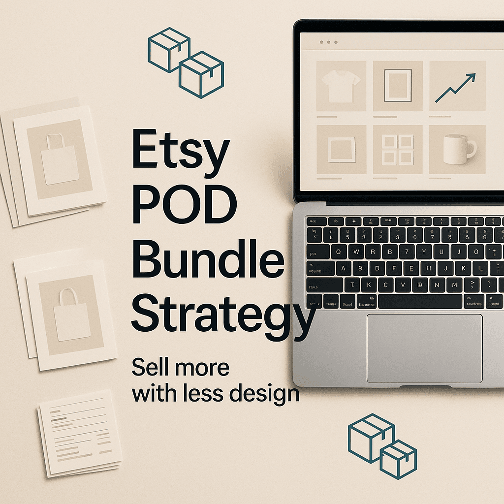Etsy POD Bundle Strategy: Sell More With Less Design
