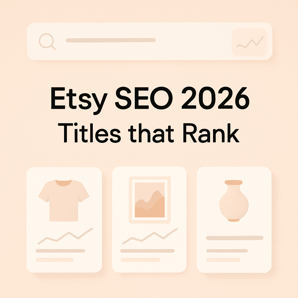 Etsy SEO in 2026: Titles That Actually Rank