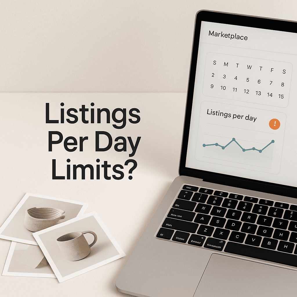 How Many Listings Per Day Before Etsy Flags You?