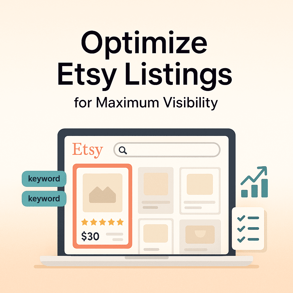 How to Optimize Etsy Listings for Maximum Visibility