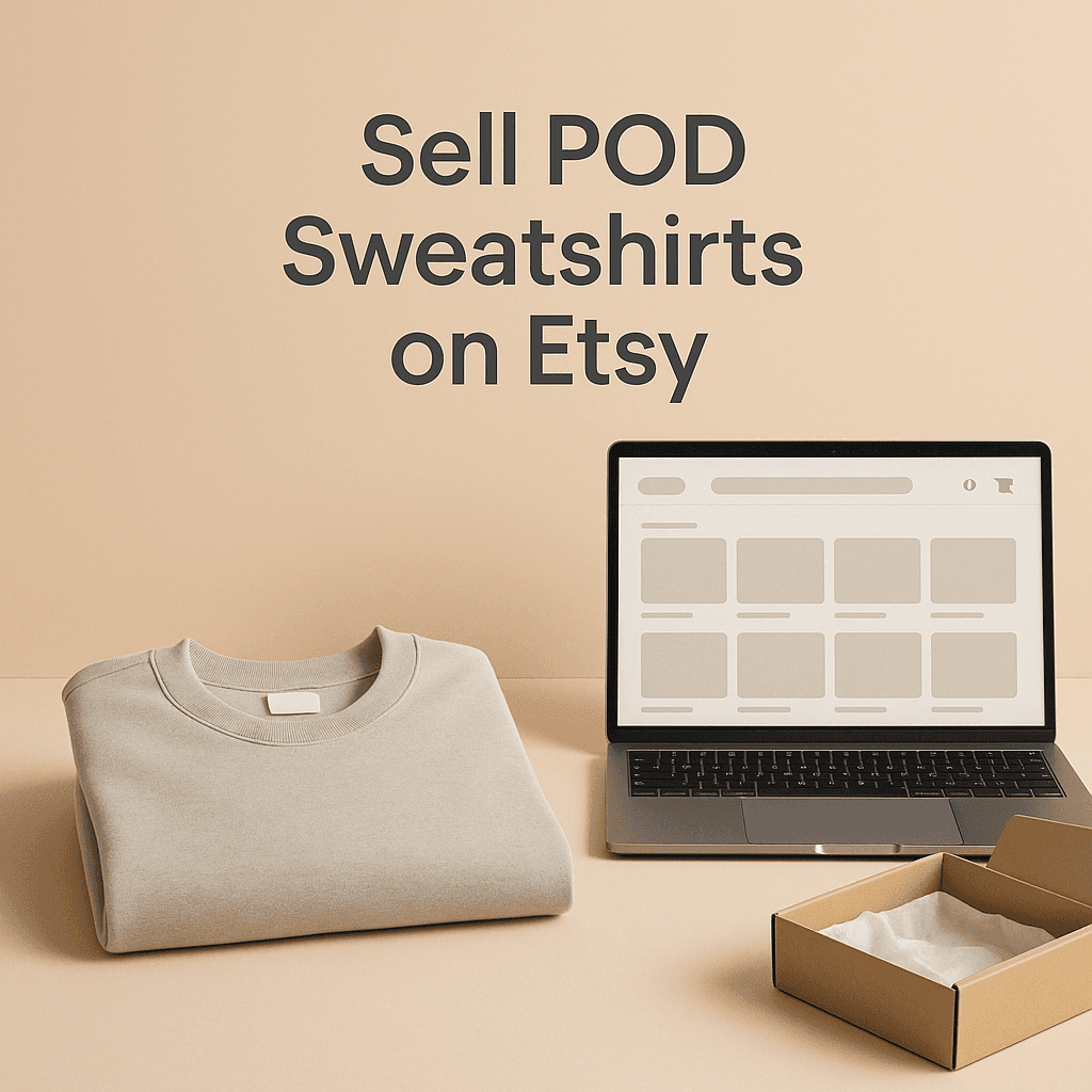 How to Sell Print on Demand Sweatshirts on Etsy