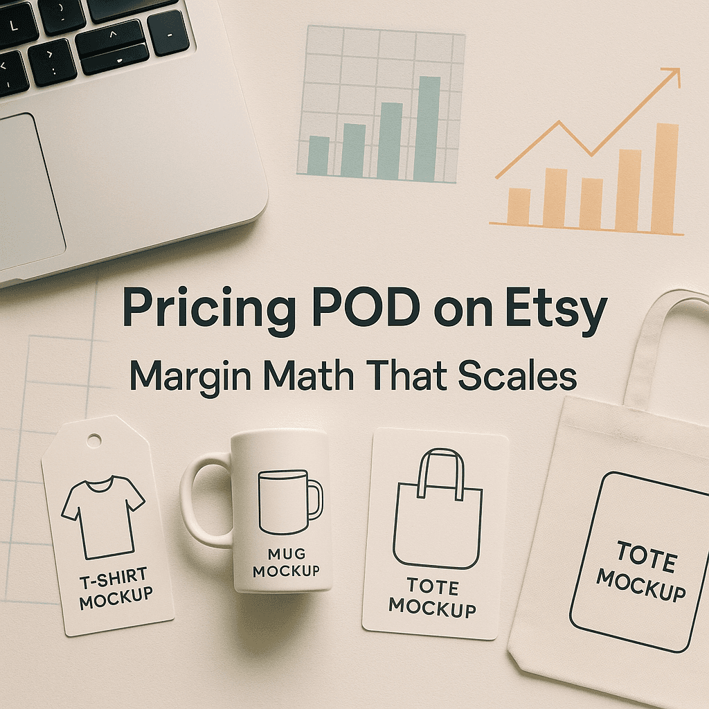 Pricing POD on Etsy: Margin Math That Scales